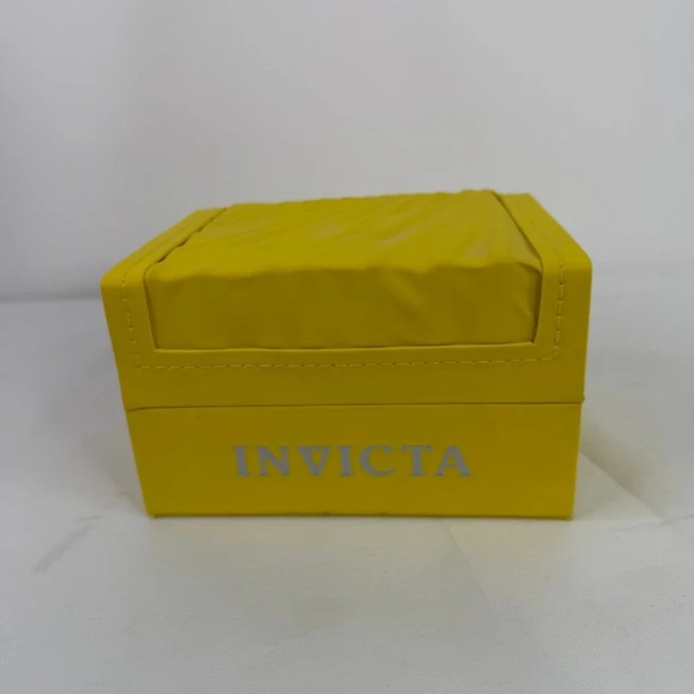 Invicta Watch Box Unisex OS Yellow‎